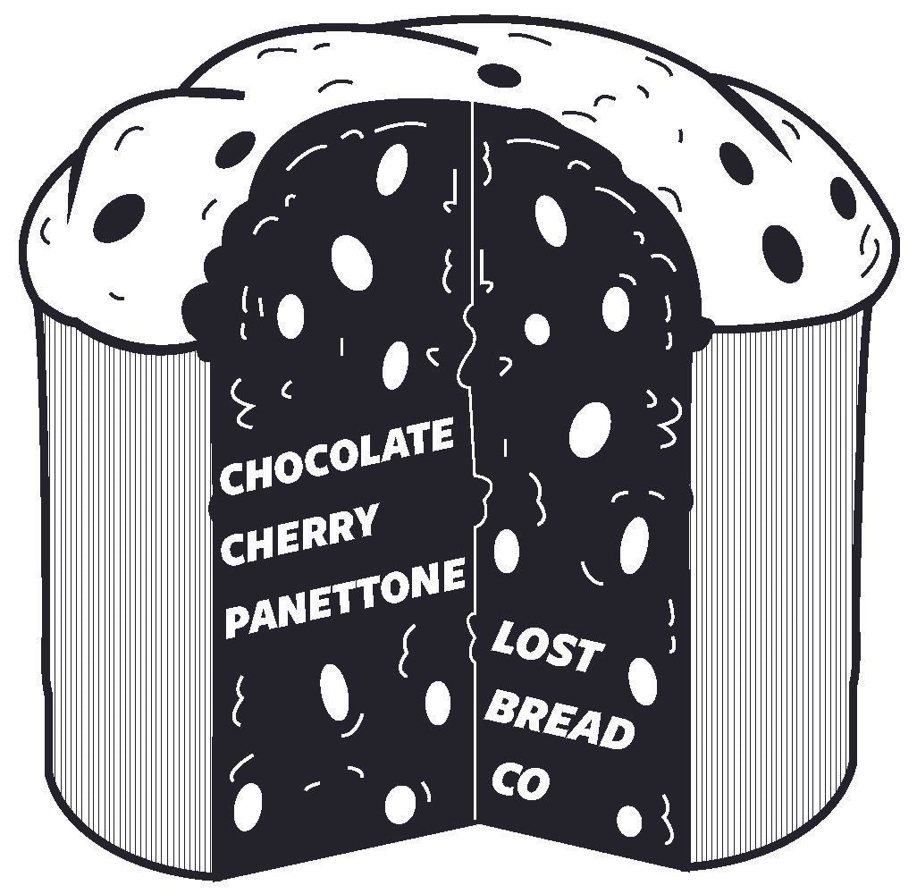 Chocolate Cherry Panettone.