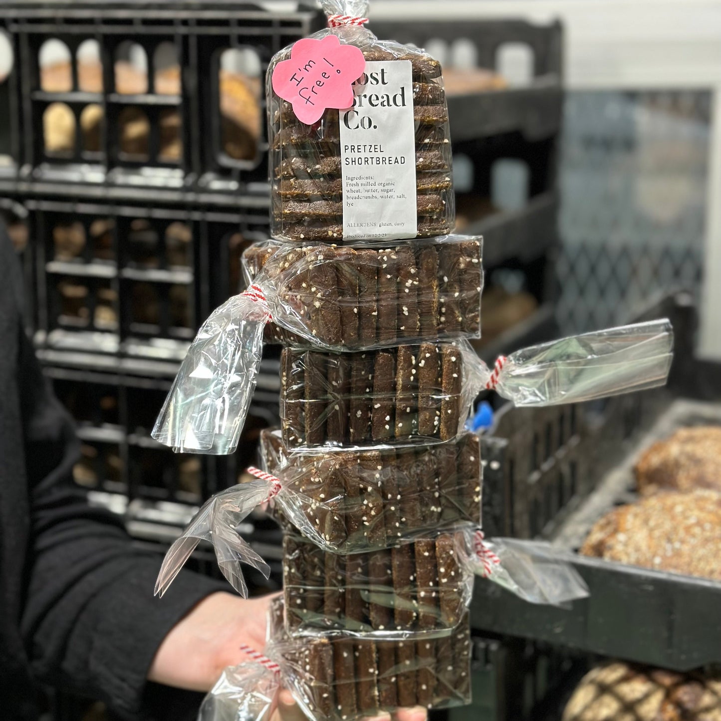 PRETZEL SHORTBREAD SPECIAL! buy 5 get the 6th free