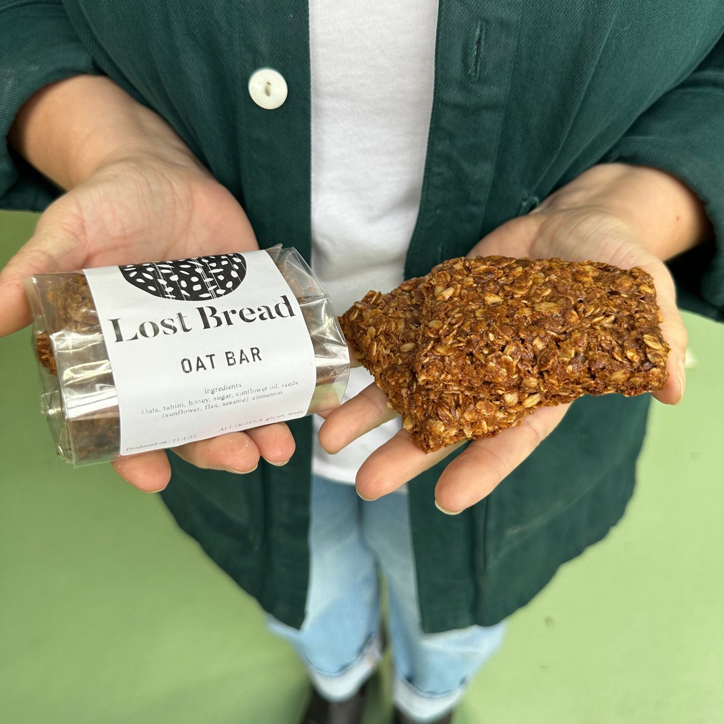 Tahini Oat Bar. (2pk)